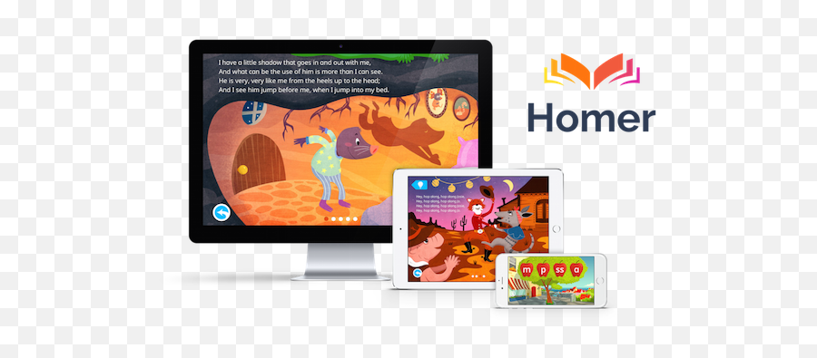Fun Reading Games For Kids On The Ipad Learn With Homer - Homer Learning Ipad App Emoji,Entranced Emoticon
