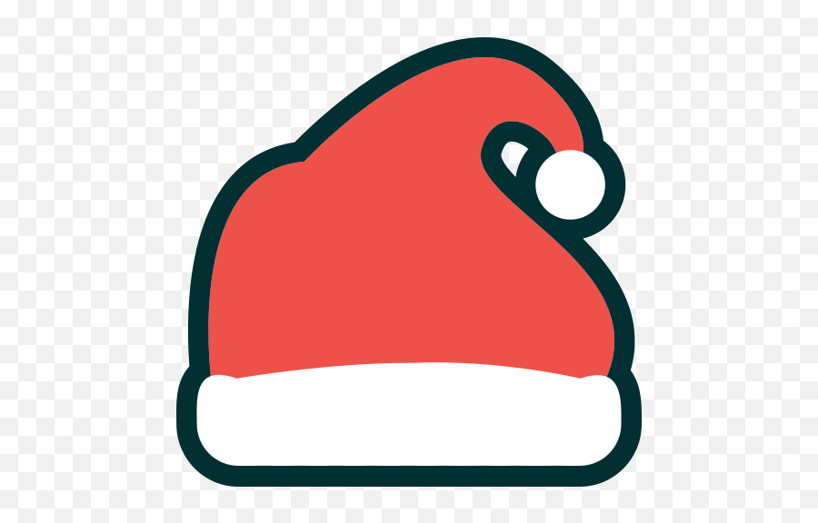 Cap Decoration Winter Santa Hat Hat Xmas Christmas Icon - Language Emoji,Lipstick Santa Hat Emoticons