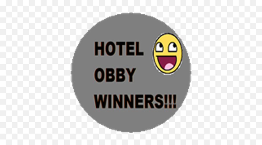Hotel Obby Winners - Roblox Gender And Development Emoji,Hotel Emoticon