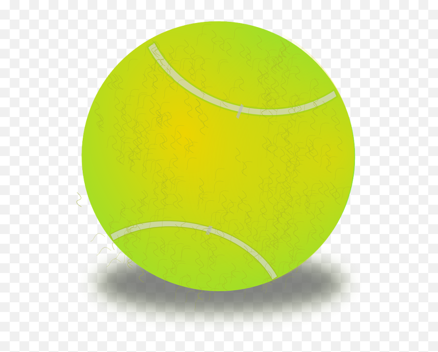 Neon Tennis Ball Clip Art Drawing Free - Small Ball Clipart Emoji,Emotions Balls