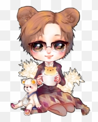 Fictional Character Emoji,Mystic Messenger Yoosung Emoji