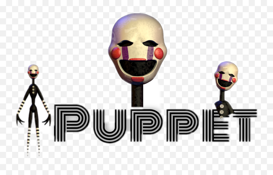 The Most Edited Puppetfnaf Picsart - Five Nights At 2 Emoji,Scary Kawaii Emoticon