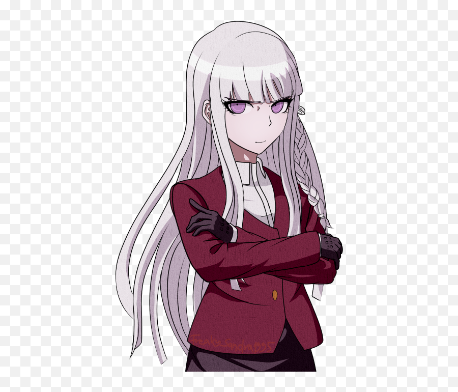 Im Chihiro Fujisaki The Former - Dr3 Kyoko Danganronpa Sprite Emoji,Atsuko Emotion Chihiro Suzuki