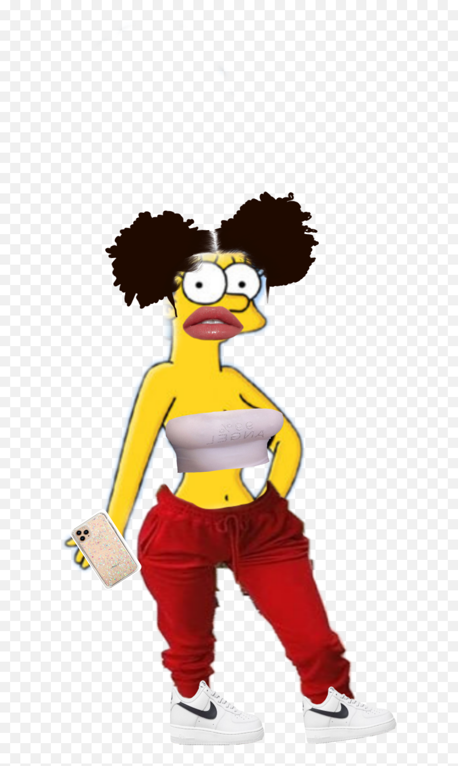 Margesimpson Marge Getto Sticker - Fictional Character Emoji,Getto Emojis