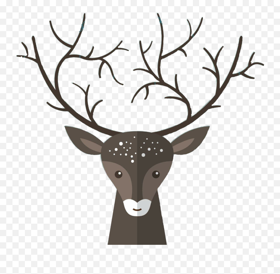 Buck Forrest Hunting Deer Cute Outdoors Freetoedit Clipart - Deer Horn Cartoon Gif Emoji,Buck Tooth Emoji