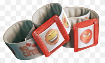 Reflective Slap Wrap - Happy Emoji,Getting Slap Emoticon
