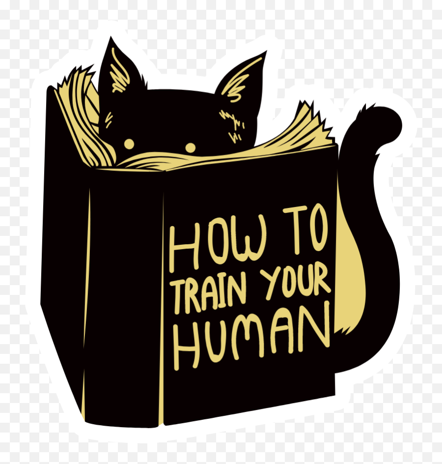 T - Black Cat Reading Book Art Emoji,Grumpy Cat Emotion Poster