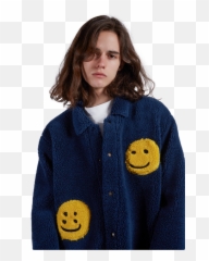 Fleece Smiley Jacket Emoji,Hong Dong Emoticon Depth