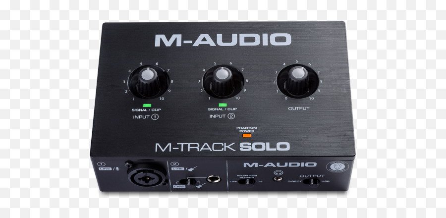 M - Audio Mtrack Solo 2channel Usb Audio Interface With 1 M Audio Sound Card Emoji,2channel Emoticon