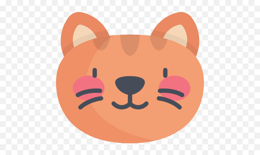 Cat - Free Animals Icons Icon Emoji,Kitty Emoticon Kawaii