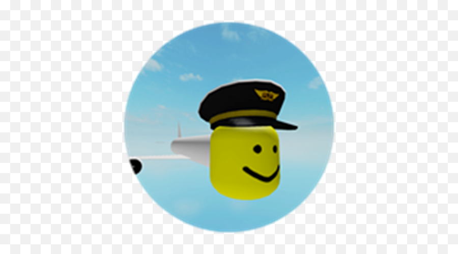Plane Big - Head Roblox Happy Emoji,Plane Emoticon