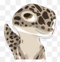 Telegram Sticker From Bruce The Leopard Gecko Pack Emoji,Leopard Print Emoji