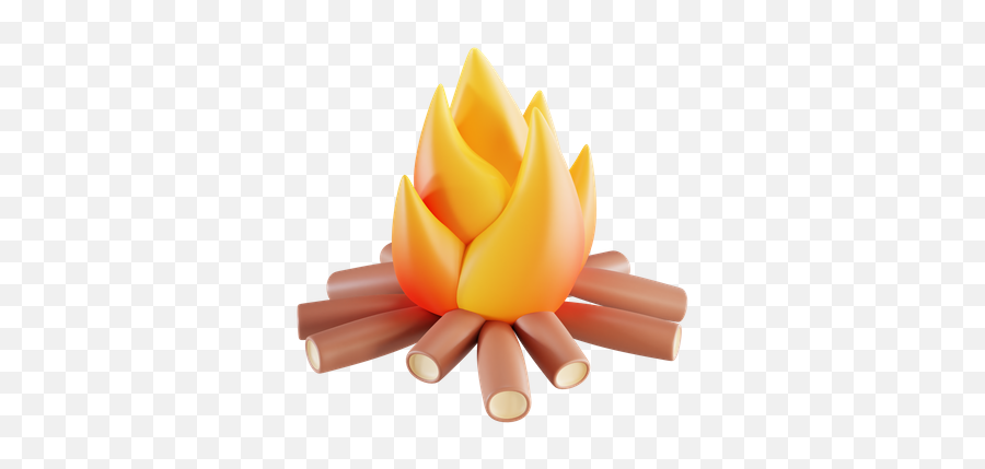 Camping Fire Icon - Download In Glyph Style Emoji,Apple Fire Emoji Download