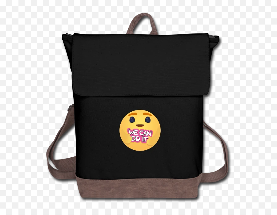 Pin On We Can Do It Care Emoji Facebook T - Shirts Backpack,Bag Emoji Png