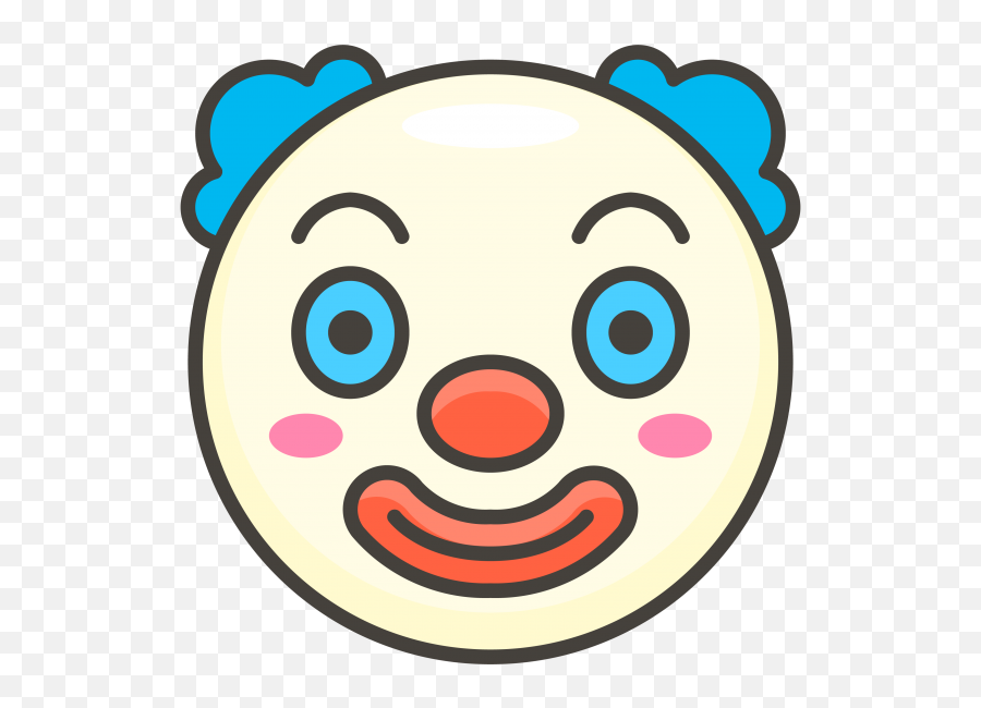 Discord Clown Emoji - Transparent Clown Emoji Png,Thonk Emoji