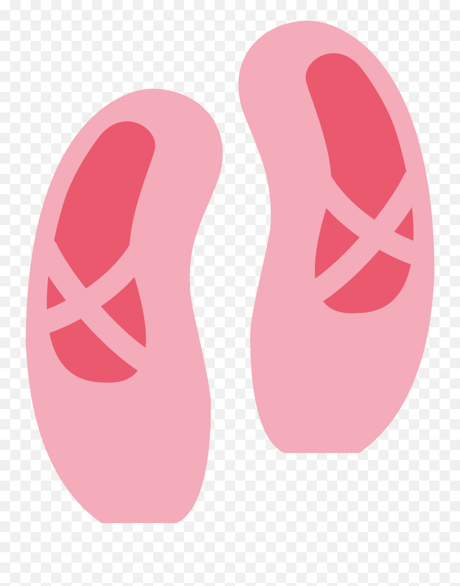 Ballet Shoes Emoji Clipart - Shoe Style,Shoes Emoji