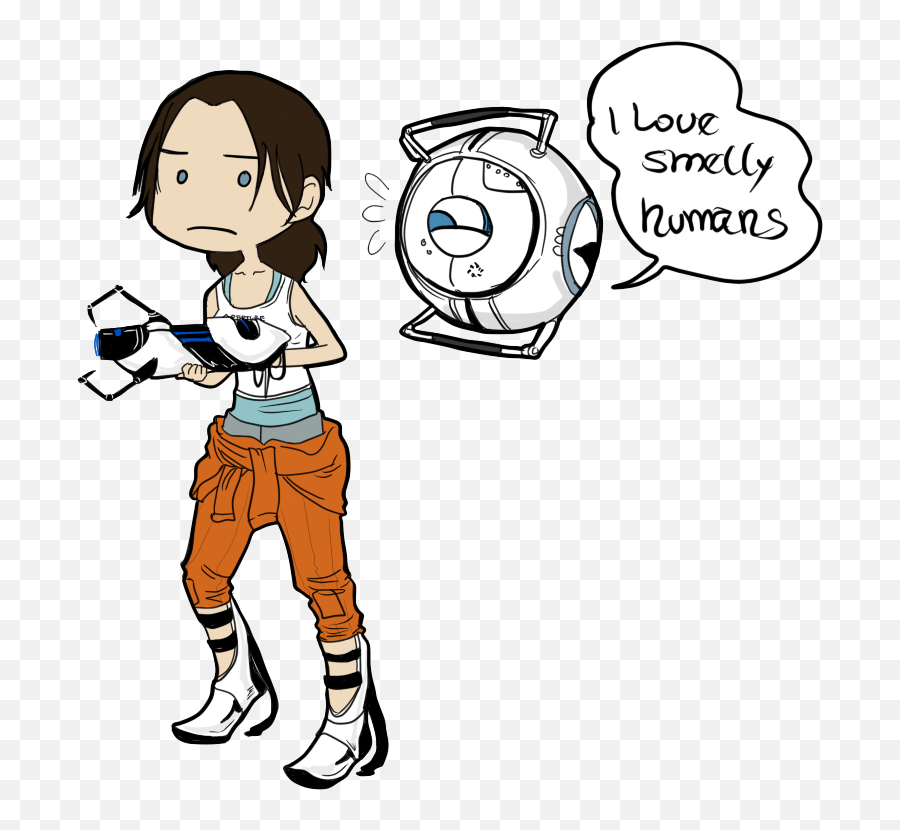 Welcome To My Blog - Blog Chell And Wheatley Core Emoji,Coolio Emoji