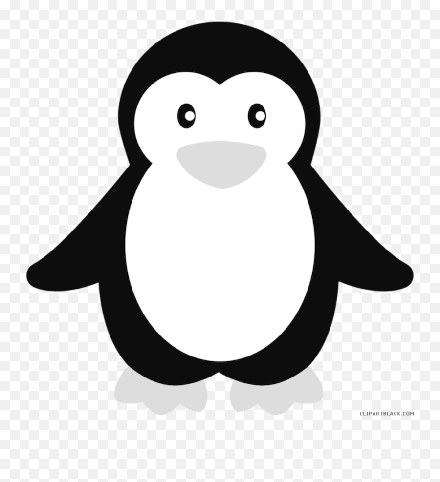 Clipart Penguin Silhouette Clipart Penguin Silhouette - Penguin Clipart Emoji,Penguins Emoji