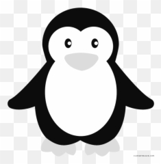 Clipart Penguin Silhouette Clipart Penguin Silhouette - Penguin Clipart Emoji,Penguins Emoji