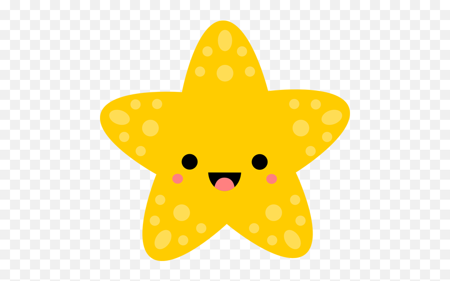 Cute Starfish Emoji Png Transparent - Cute Starfish Png,Starfish Emoji