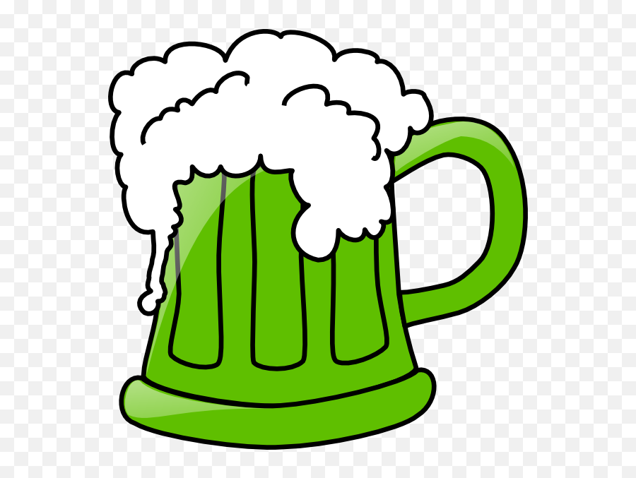 Mug Clipart Beer Mug Beer Transparent Free For Download On - Green Beer Clipart Emoji,Beer Mug Emoji Png