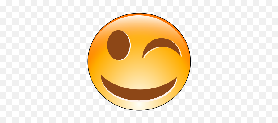 Winky Face Emoticon - Clipart Best Moving Animated Smiley Face Emoji,Suggestive Emoticon