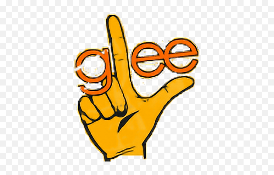 Glee Sticker - Happy Emoji,Glee Emoji