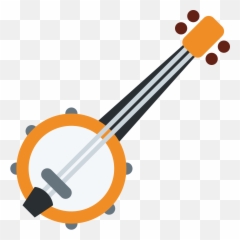 Banjo Emoji - Keman Emojisi,Ukulele Emoji