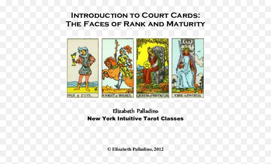 Introduction To Court Cards Beth Palladino - Academiaedu Fictional Character Emoji,Knight Of Emotions