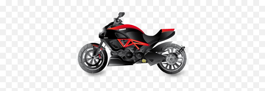 Ducati Diavel Motorcycle Vector Free Vector - Sports Bike Png Free ...