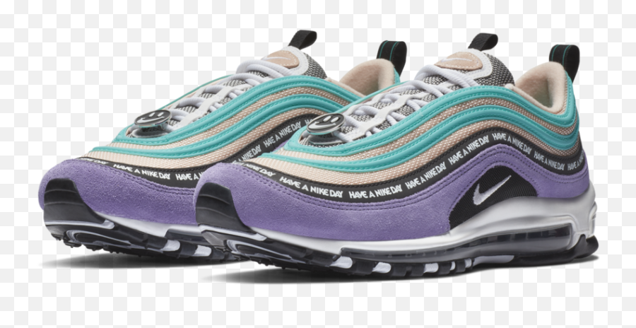 Nike Air Max 97 Nd Have A Nike Day Purple Bq9130 - 500 Have A Nike Day 2019 Emoji,Emoticon Sneakers