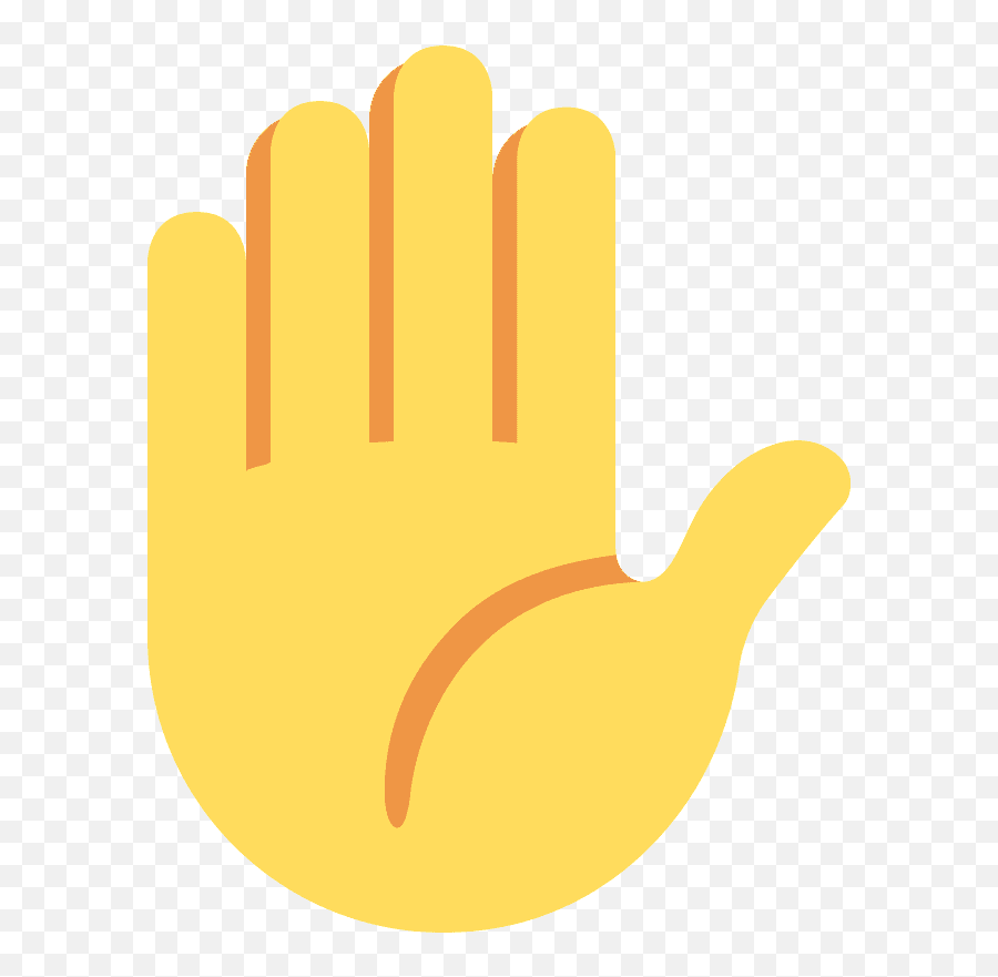 Hand Emoji Meaning With Pictures - Raised Hand Emoji Transparent,Hand Emoji Meaning