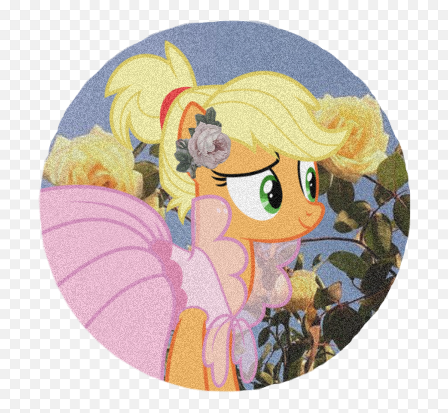 Icon Mlpicon Mlp Mylittlepony Sticker By Briel - Vector Mlp Applejack Dress Emoji,My Little Pony Applejack Emoticon