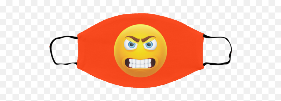 Angry Teeth Gritting Emoji - Fmm Smmed Face Mask Cloth Face Mask,Angry Emojis Faces