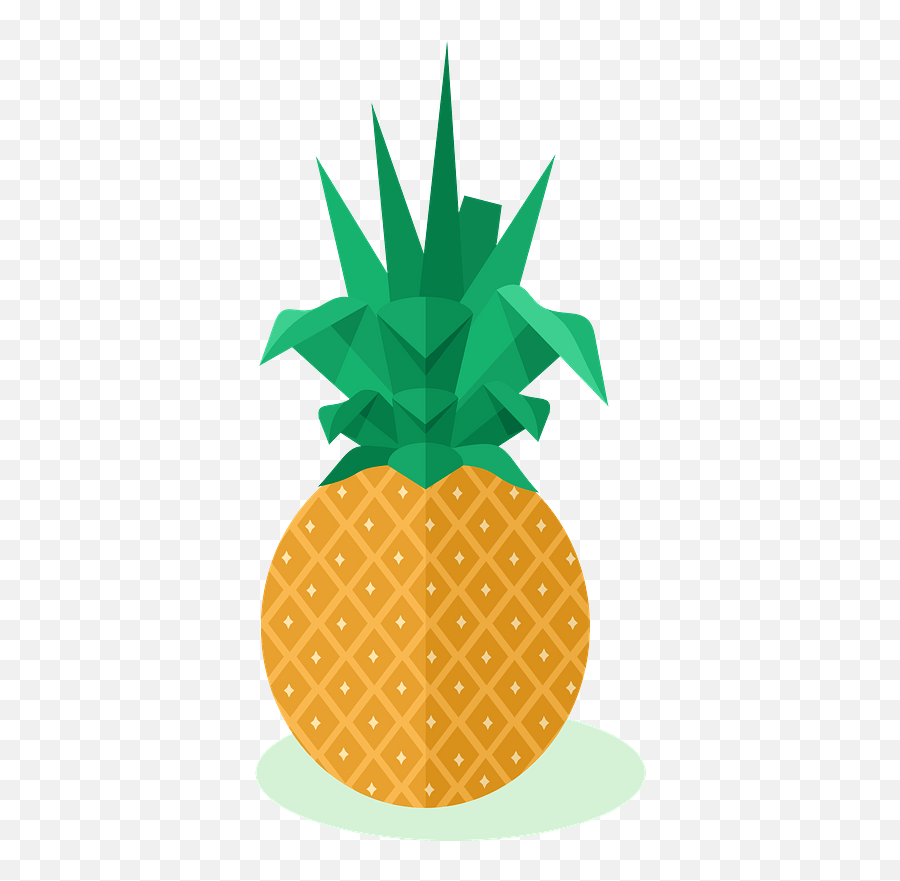 Pineapple Fruit Clipart - 10 Pineappless In A Basketclipart Emoji,Fb Pineapple Emoticon