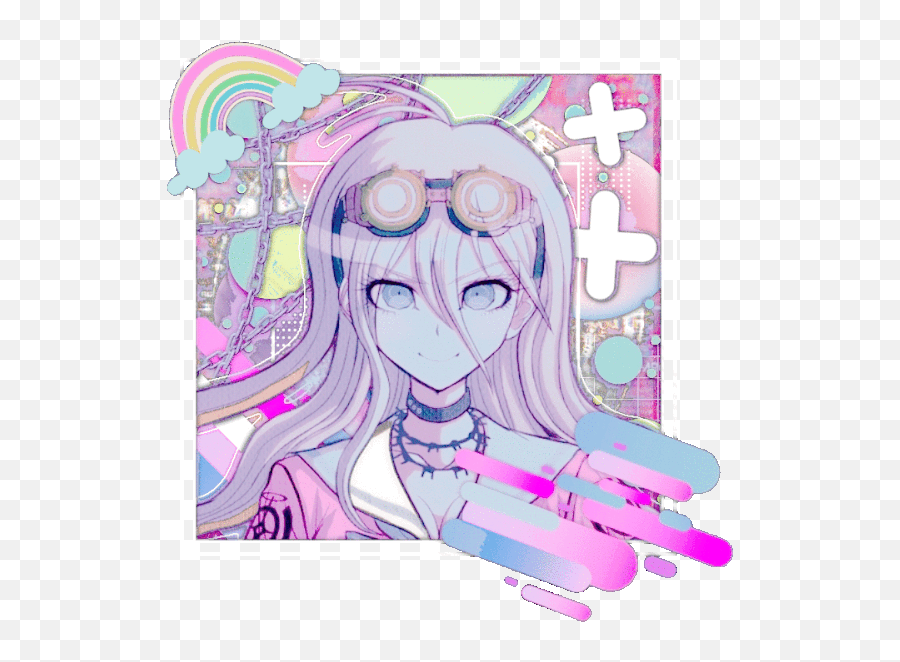 Burning Pilemiu Edit Set Danganronpa Amino - Girly Emoji,Shouta Dragon Maid Emojis