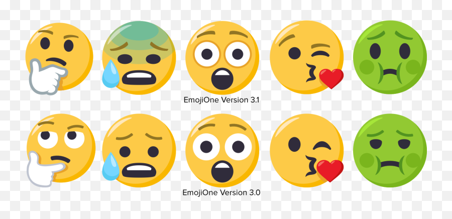Download Hd Smileys Feature Updated Eyes And General Styles - Emojione Gif,General Emoji