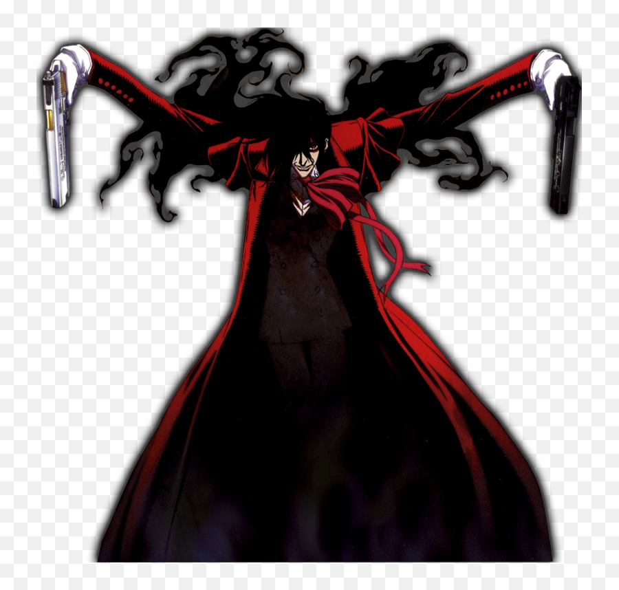 Original Idea Starting In Anime Form - Alucard Hellsing Png Emoji,Haganai Show Some Emotion Scene