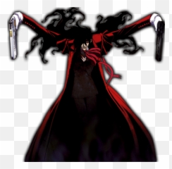 Original Idea Starting In Anime Form - Alucard Hellsing Png Emoji,Haganai Show Some Emotion Scene