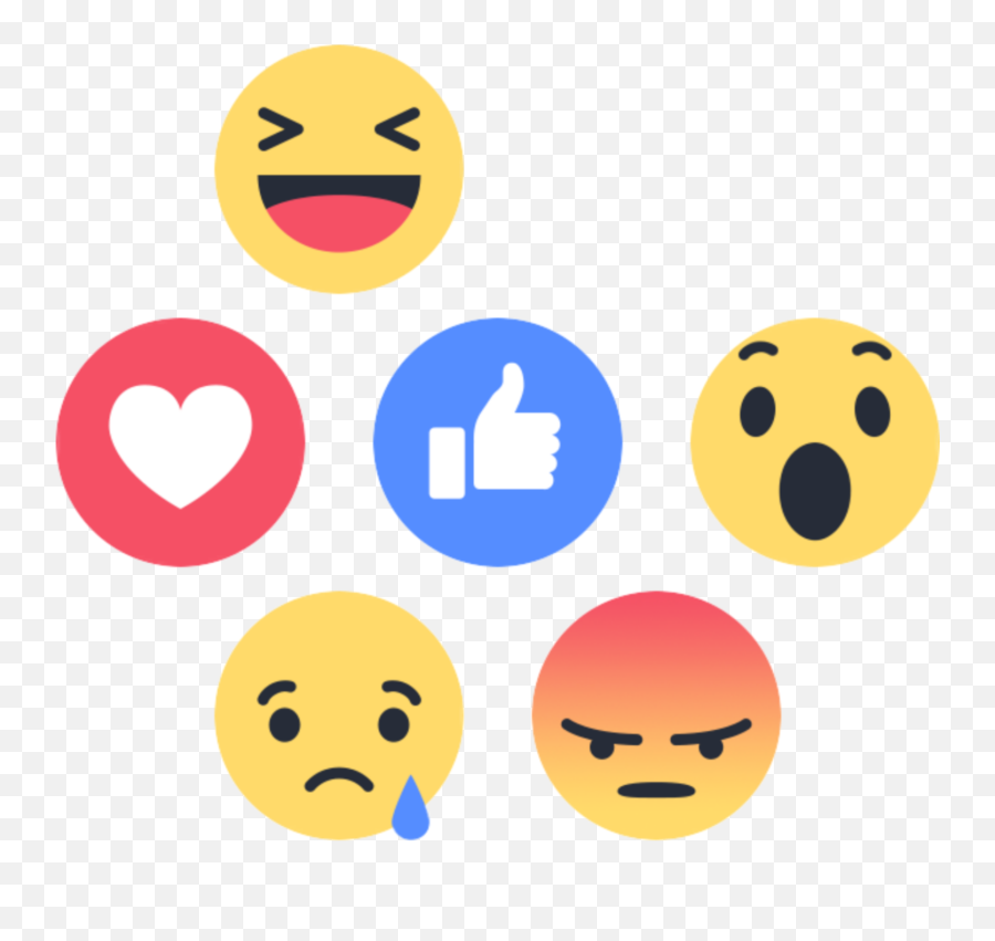 Emoticon Emocion Emotions Sticker - Reacciones De Fb Png Emoji,Me Gusta Emoticon
