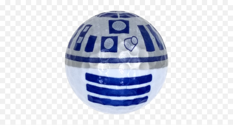 Blue Droid Exclusive Novelty Golf Balls - One Dozen Paperweight Emoji,R2d2 Emoji