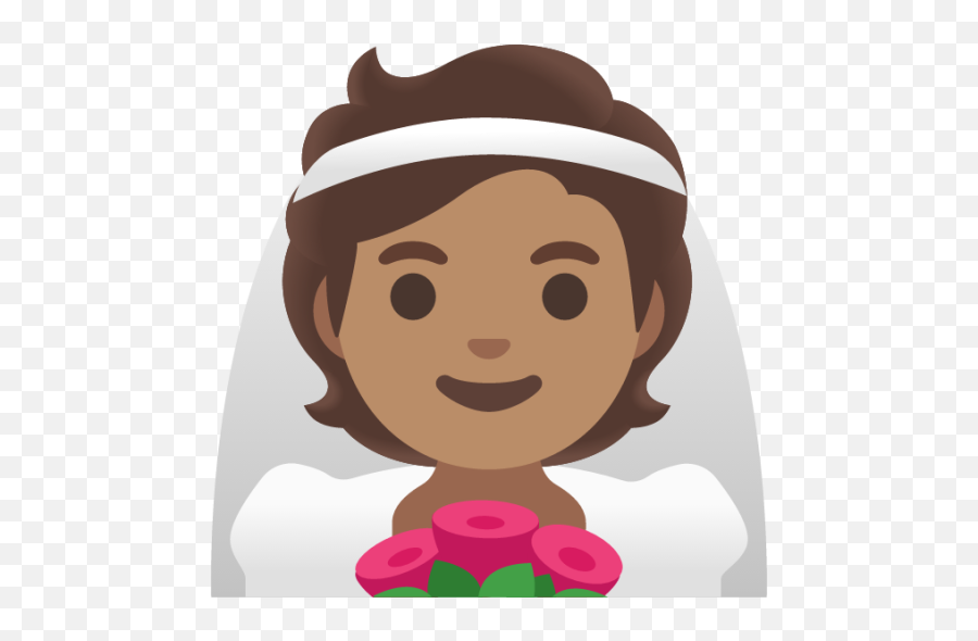 Medium Skin Tone - Emoji Noivo,Medium Skin Tone Emoticon