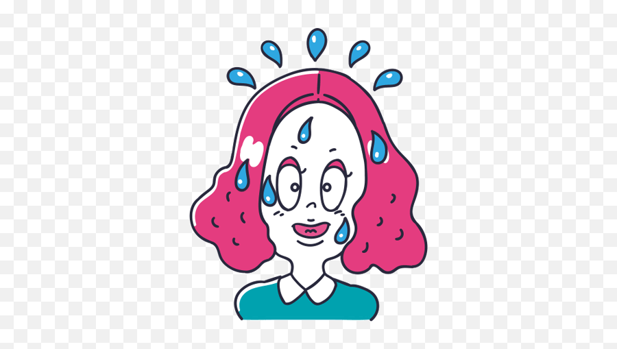 Top Face Sweat Stickers For Android U0026 Ios Gfycat - Cold Sweat Cartoon Gif Emoji,Sweating Emoji