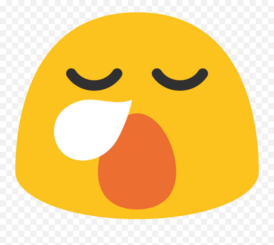 Sleepy Face Emoji Clipart Free Download Transparent Png,Drool Emojio