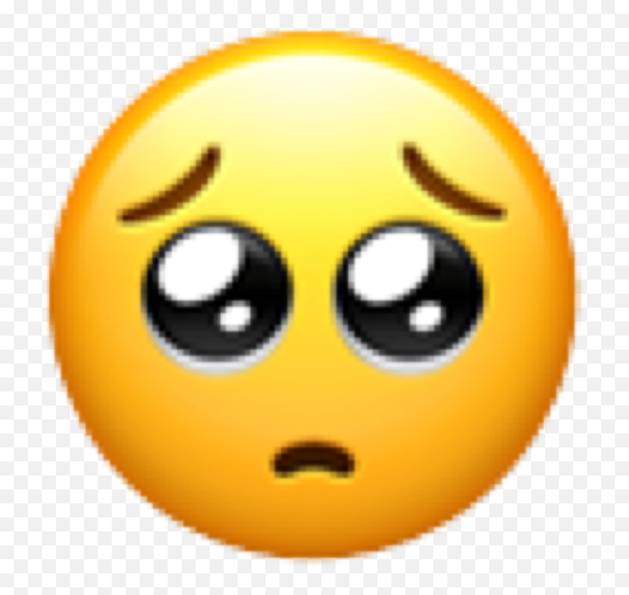 Sad Eyes Png - Sad Eyes Emoji Png,Pleading Emoji