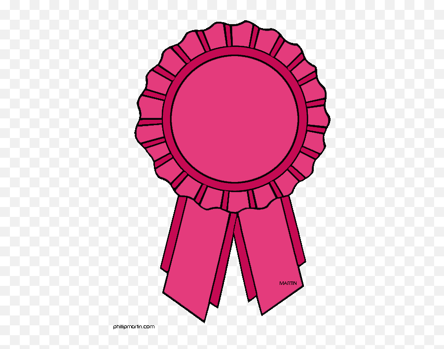 Award Ribbon Clipart Pink - Clip Art Library Pink Medal Clipart Emoji,Cancer Ribbon Emoji Copy And Paste
