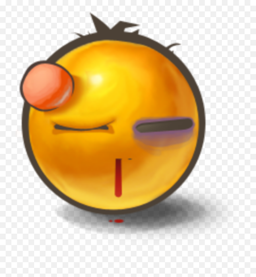 Mq Yellow Blackeye Emoji Emojis Sticker - Happy,Black Eye Emoticon