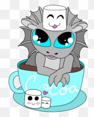 Seasonal Baby Dergs - Fictional Character Emoji,Frog And Teacup Emoji