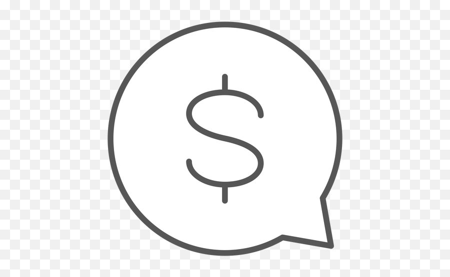 Dinero En Burbuja De Conversación - Descargar Pngsvg Dot Emoji,Emoji Dinero