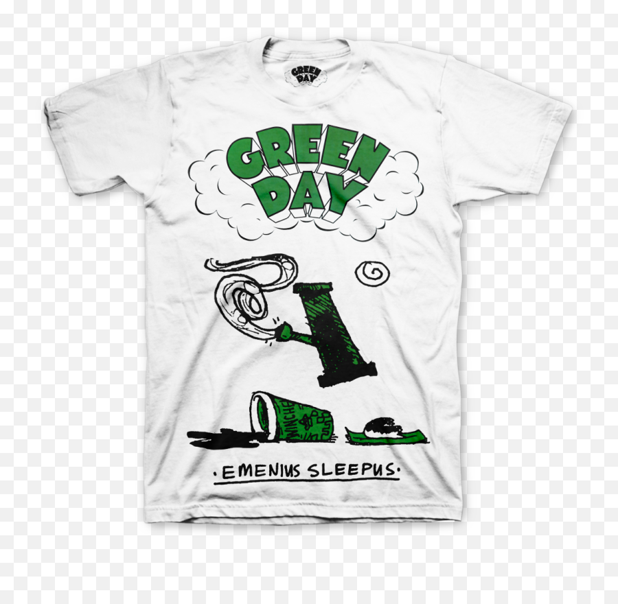 Emenius Sleepus T - Green Day Shirt Welcome To Paradise Emoji,100 Emoji Shirt Walmart